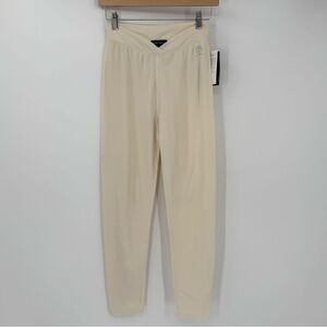 Snow Angel V-Waist Doeskin Baselayer Legging Pant Women Medium Cream Soft 106-40